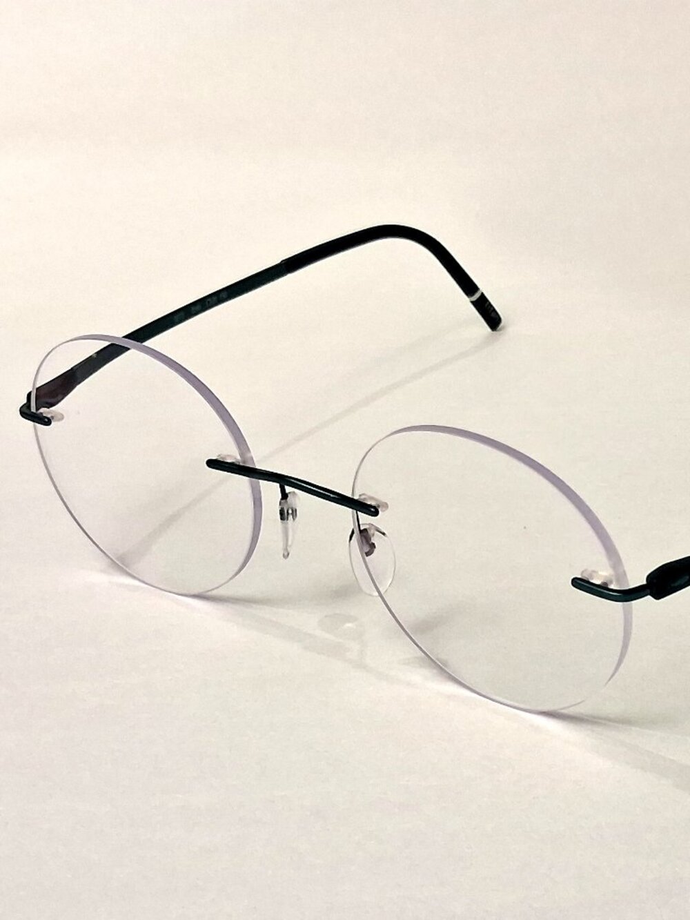 Silhouette Titan Dynamics Contour Rimless Round Titanium Eyeglasses